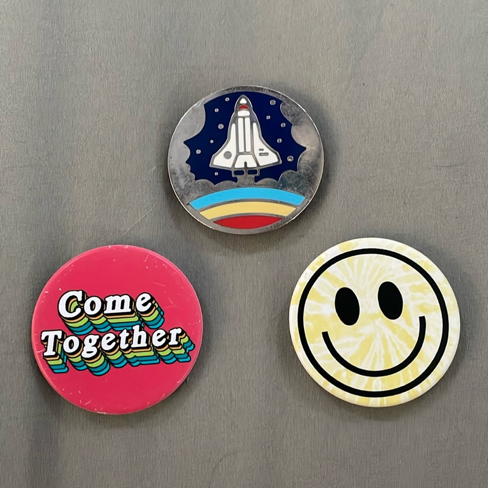 Pop socket 3-pack (only the tops)